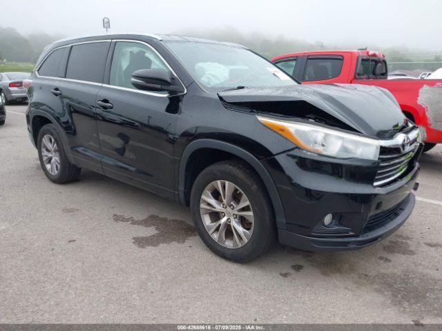  Salvage Toyota Highlander