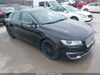  Salvage Lincoln MKZ Hybrid