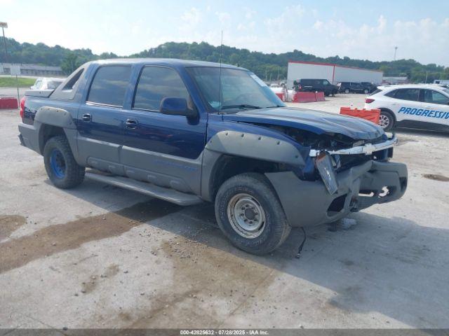  Salvage Chevrolet Avalanche 2500