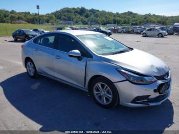  Salvage Chevrolet Cruze