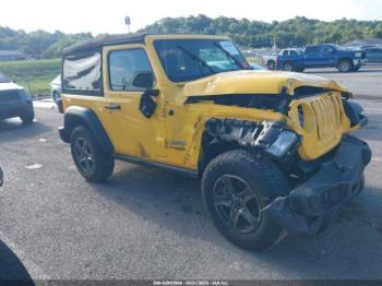  Salvage Jeep Wrangler