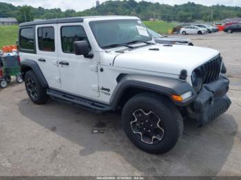  Salvage Jeep Wrangler
