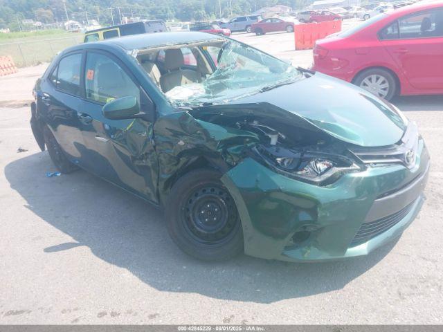  Salvage Toyota Corolla