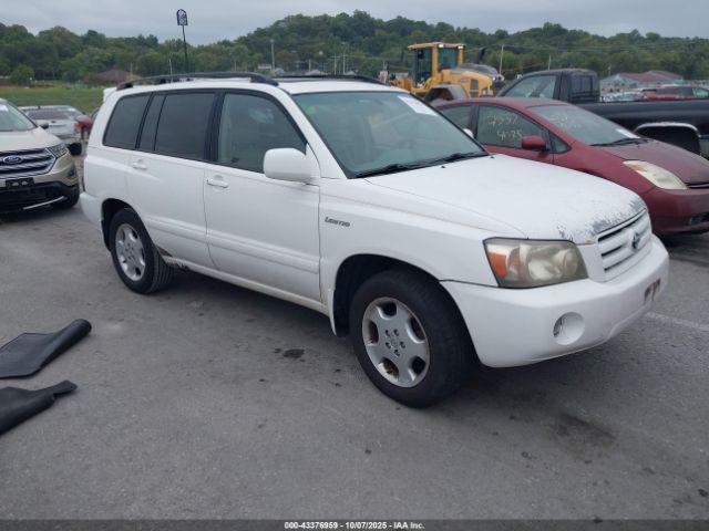  Salvage Toyota Highlander