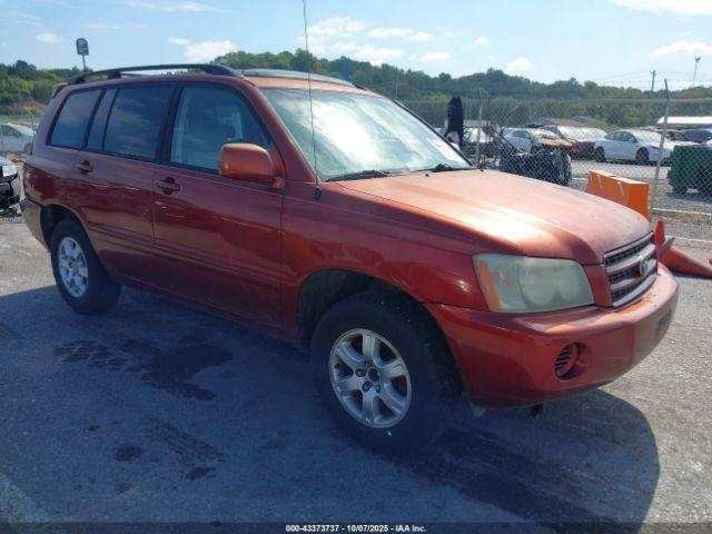  Salvage Toyota Highlander