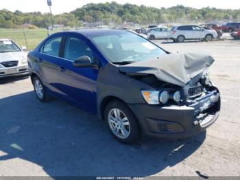  Salvage Chevrolet Sonic