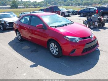 Salvage Toyota Corolla