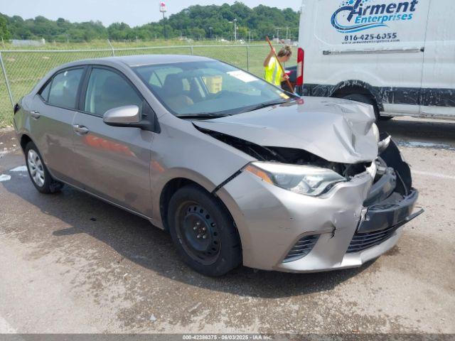  Salvage Toyota Corolla