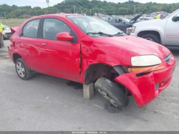  Salvage Chevrolet Aveo