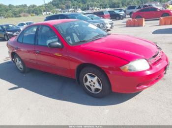  Salvage Chevrolet Cavalier