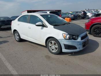  Salvage Chevrolet Sonic