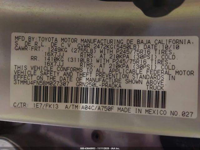 Toyota Tacoma Base V6 Image 9