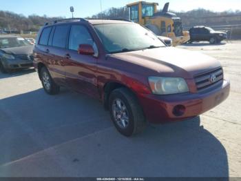  Salvage Toyota Highlander