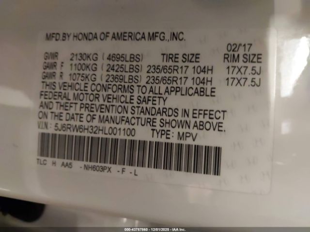 Honda CR-V Lx Image 13