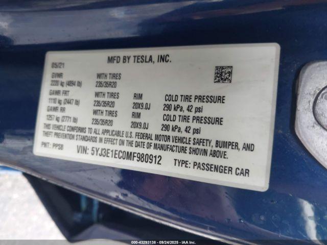 Tesla Model 3 Performance Dual Motor All-wheel Drive Image 18