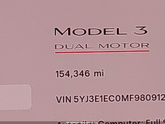 Tesla Model 3 Performance Dual Motor All-wheel Drive Image 6
