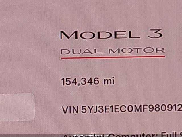 Tesla Model 3 Performance Dual Motor All-wheel Drive Image 6