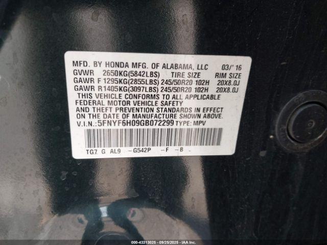 Honda Pilot Elite Image 3