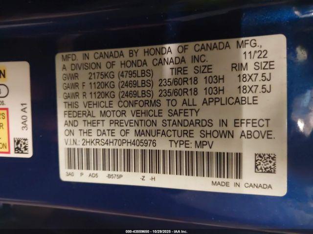 Honda CR-V Ex-l Awd Image 2