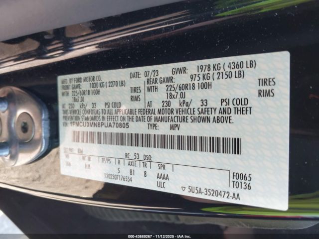 Ford Escape St-line Image 12