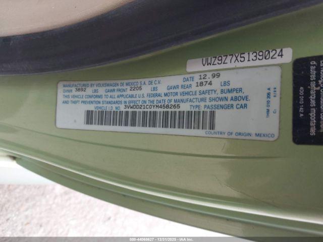 Volkswagen Beetle Glx Image 7