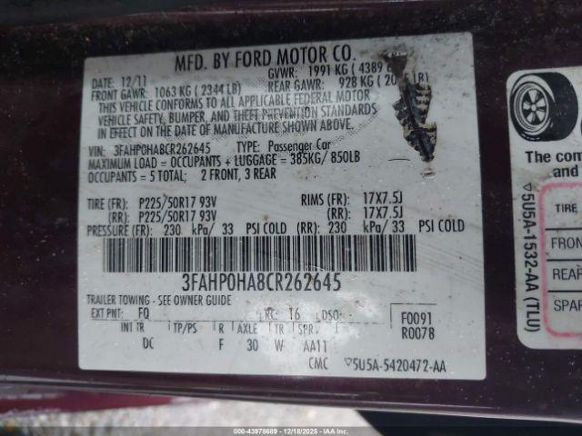 Ford Fusion Se Image 9