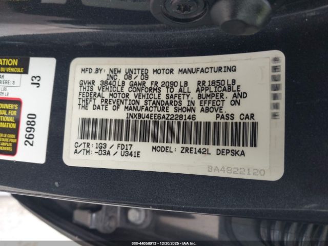 Toyota Corolla S Image 2