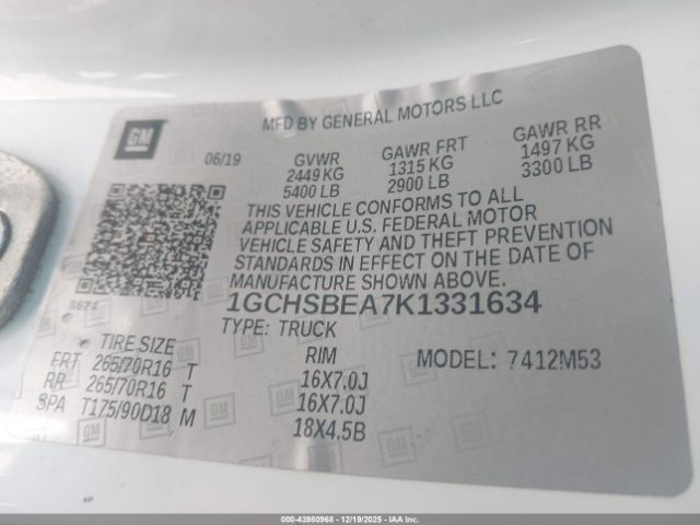 Chevrolet Colorado Wt Image 3