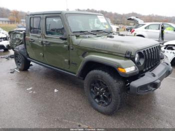  Salvage Jeep Gladiator