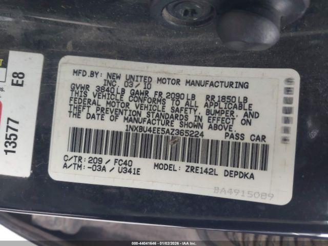 Toyota Corolla Le Image 8