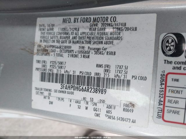 Ford Fusion Se Image 4