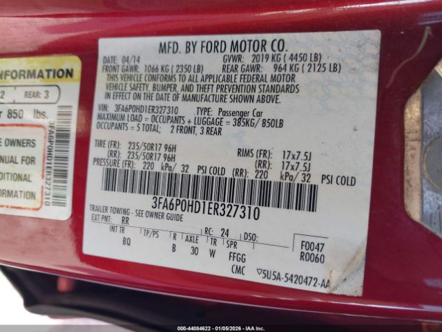 Ford Fusion Se Image 11