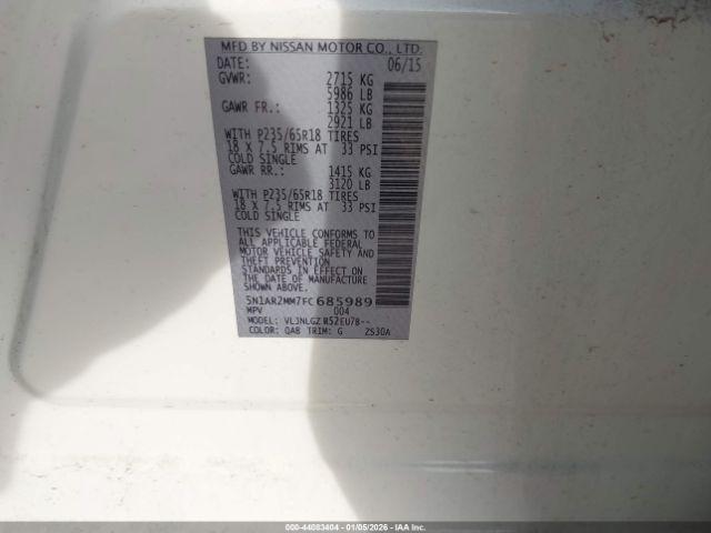 Nissan Pathfinder Sl Image 7