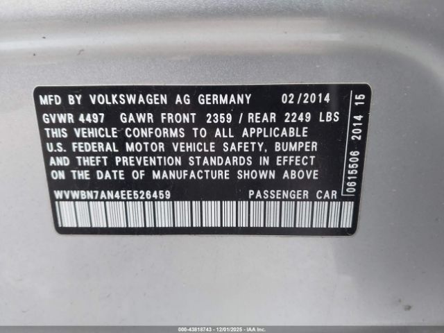 Volkswagen CC 2.0t Sport Image 11