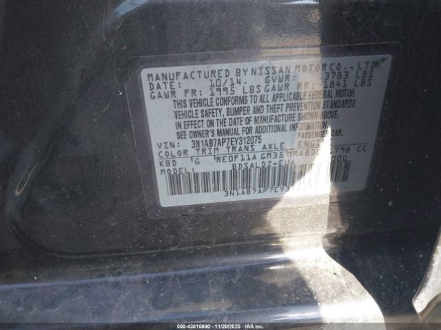 Nissan Sentra Sv Image 3