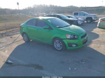  Salvage Chevrolet Sonic